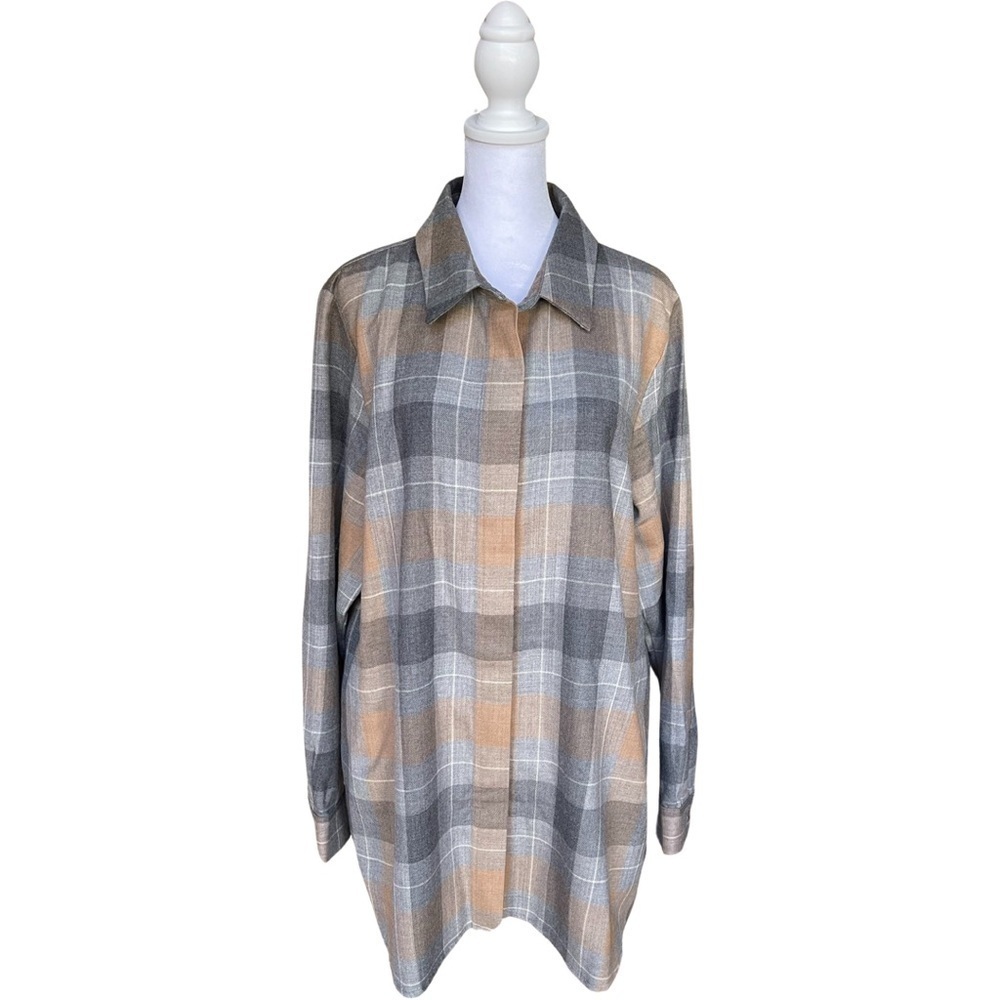 Pendleton 100% Virgin Wool Shacket Size Xl - image 1